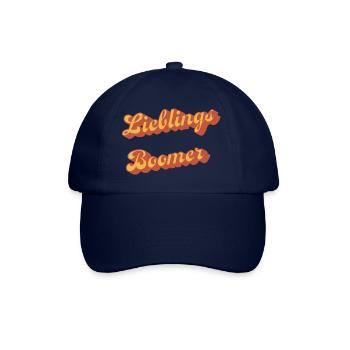 Darling Boomer Retro Script - Casquette classique - bleu/bleu - Devant