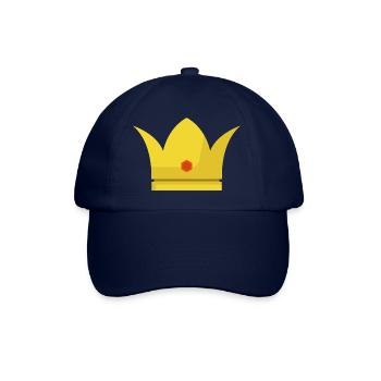 Krone - Baseballkappe - Blau/Blau - Vorne