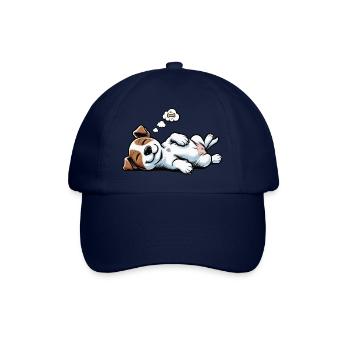 Jack Russel terrier Jack russel Besitzer Jackie - Baseballkappe - Blau/Blau - Vorne