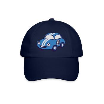 racing car - Baseballkappe - Blau/Blau - Vorne