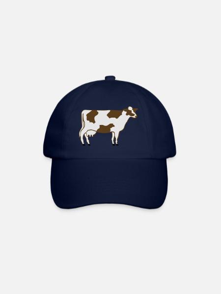 Dairy Cow - Baseball Cap - blue/blue