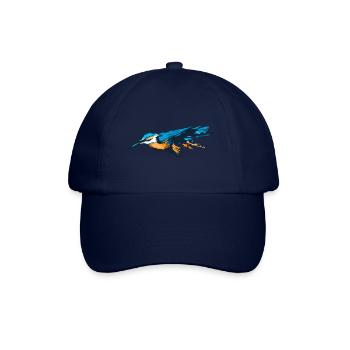 Eisvogel - Wächter der Flüsse - Baseballkappe - Blau/Blau - Vorne