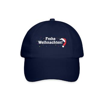 Weihnachtsgeschenk - Baseballkappe - Blau/Blau - Vorne
