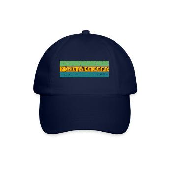 One Life Left Banner - Baseball Cap - blue/blue - Front