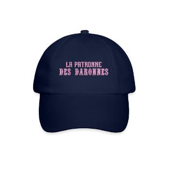 La Patronne Des Daronnes - Casquette classique - bleu/bleu - Devant
