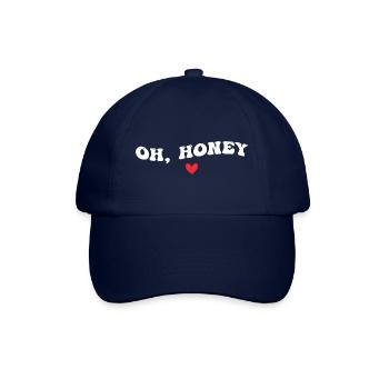 Oh, Honey - Baseball Cap - blue/blue - Front