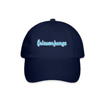 Friesenjunge -Ostfriesland - Baseballkappe - Blau/Blau - Vorne