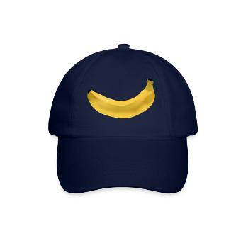 banane - Casquette classique - bleu/bleu - Devant