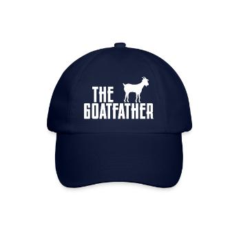 Goatfather Animal drôle d'amant de père de chèvre - Casquette classique - bleu/bleu - Devant