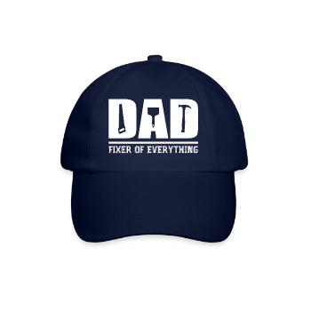 Dad - Fixer Of Everything Dad Gift - Baseball Cap - blue/blue - Front