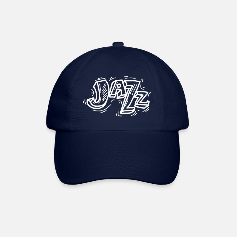 Verliebter Jazz - Baseballkappe - Blau/Blau