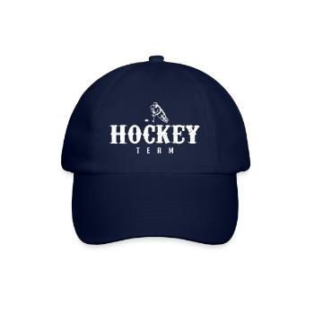hockey Team | Hockey team - Baseball Cap - blue/blue - Front