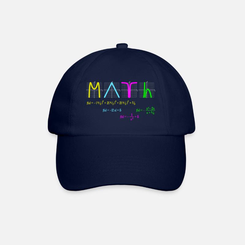 Math with Functions colored - Casquette classique - bleu/bleu