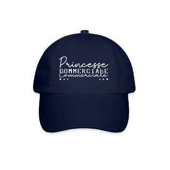 Princesse Commerciale - Casquette classique - bleu/bleu - Devant