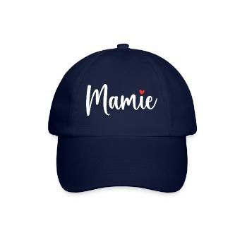 Mamie d'Amour | fête des mères - Casquette classique - bleu/bleu - Devant