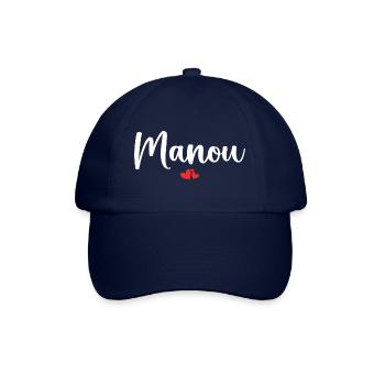 Manou - Baseballkappe - Blau/Blau - Vorne