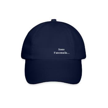 Sie sind die Anomalie... 💪🏼 - Baseballkappe - Blau/Blau - Vorne