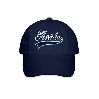 florida weiß navy - Baseballkappe - Blau/Blau - Vorne