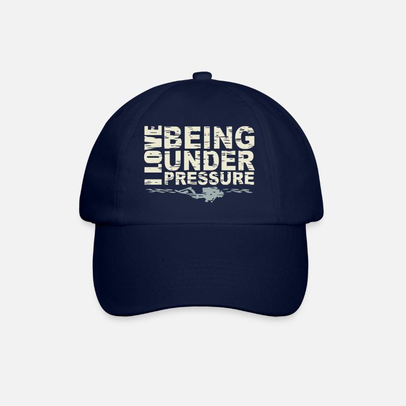 Sous pression - Casquette classique - bleu/bleu