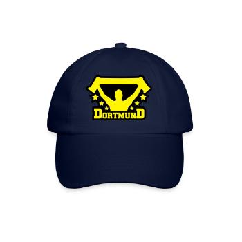 dortmund_fan_r2 - Casquette classique - bleu/bleu - Devant