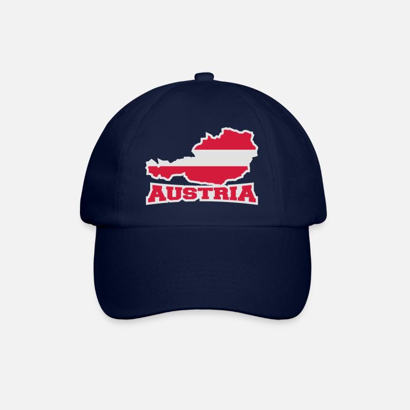 Austria Logo - Baseballkappe - Blau/Blau