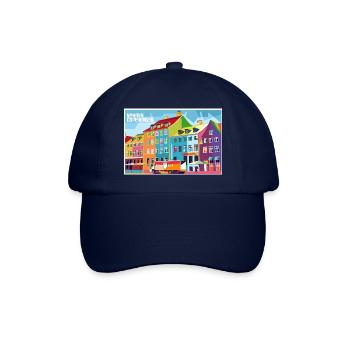 DK-Shirts Nyhavn Pop-Art - Baseballkappe - Blau/Blau - Vorne