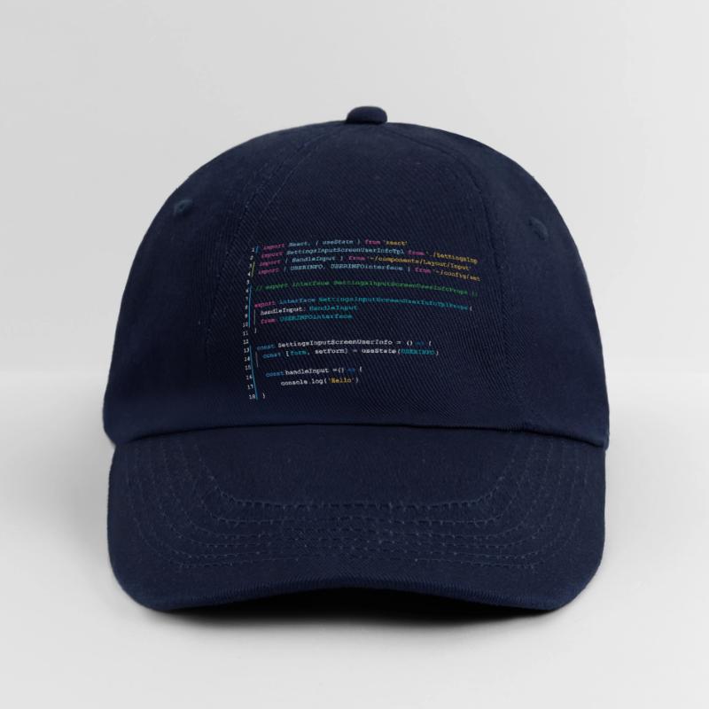 Code des programmeurs dans React Casquette classique