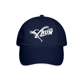 Running Jogging Marathon - Casquette classique - bleu/bleu - Devant