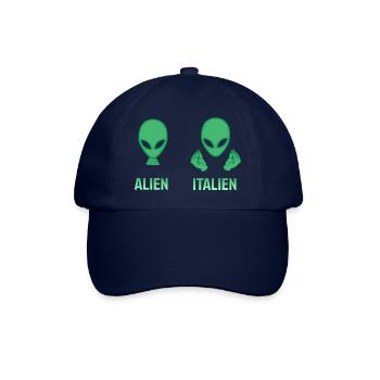 ALIEN PARODY - Baseball Cap - blue/blue - Front