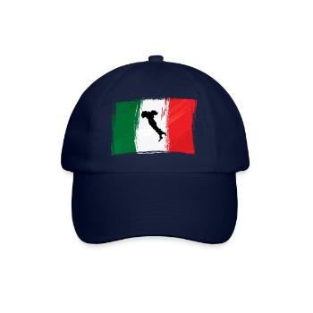 Italien - Baseballkappe - Blau/Blau - Vorne