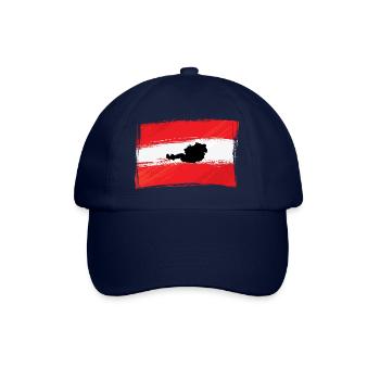Österreich - Baseballkappe - Blau/Blau - Vorne