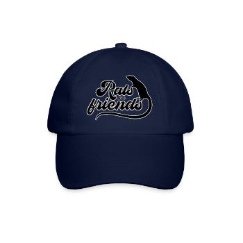 Les rats sont amis - Ratten sind Freunde - Casquette classique - bleu/bleu - Devant