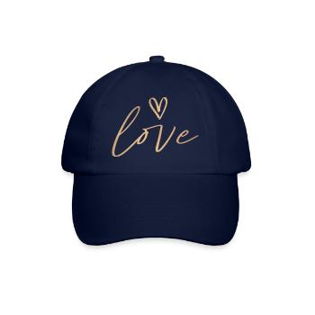 Love love - Baseball Cap - blue/blue - Front