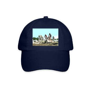 BMX - Baseball Cap - blue/blue - Front