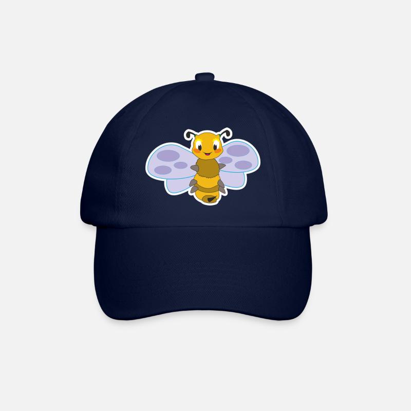 Bee - Baseball Cap - blue/blue