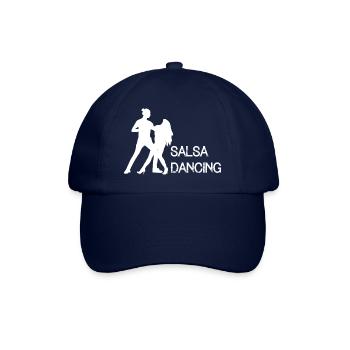 Dancing Dance Music - Baseballkappe - Blau/Blau - Vorne