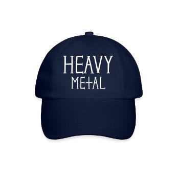 Heavy metal - Baseball Cap - blue/blue - Front