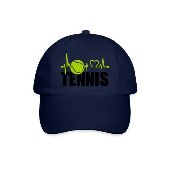 Tennis Love - Baseball Cap - blue/blue - Front