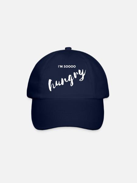 J’ai tellement faim - Casquette classique - bleu/bleu