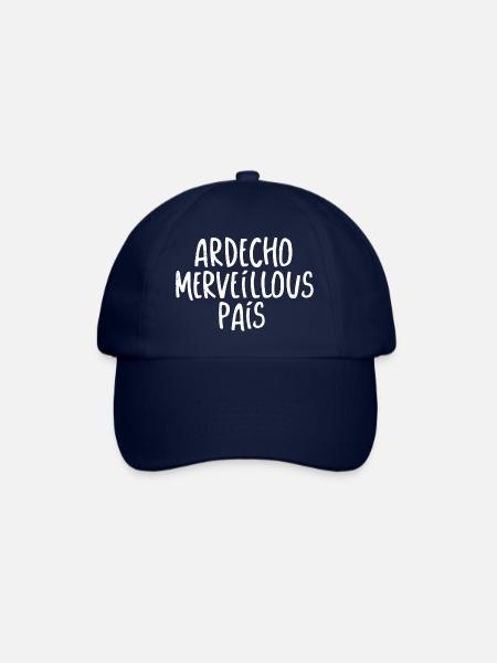 Ardecho merveillous pais - Casquette classique - bleu/bleu