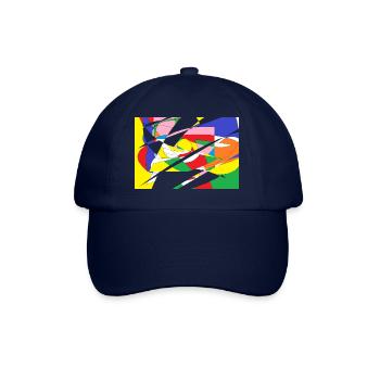 Pattern - Baseball Cap - blue/blue - Front