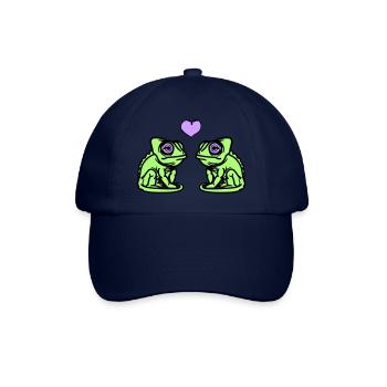 L’amour caméléon - Casquette classique - bleu/bleu - Devant