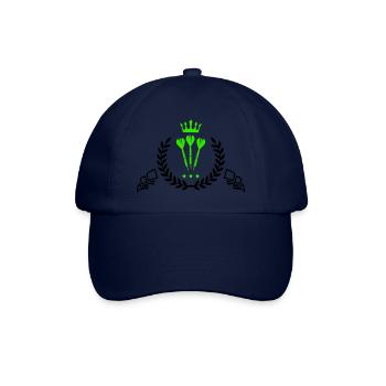 darts wappen - Baseballkappe - Blau/Blau - Vorne