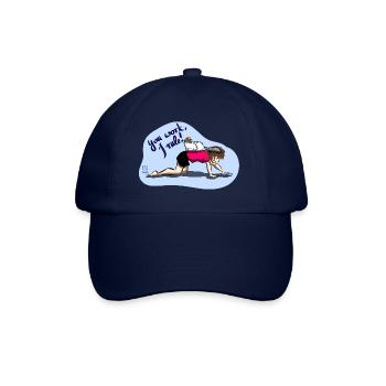 You work I rule - Baseballkappe - Blau/Blau - Vorne
