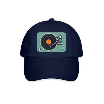 TURNTABLE - sound & vision - Baseball Cap - blue/blue - Front