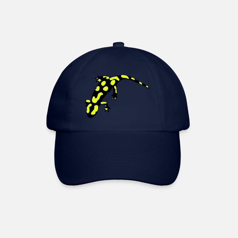 Feuersalamander (ital.) - Baseballkappe - Blau/Blau