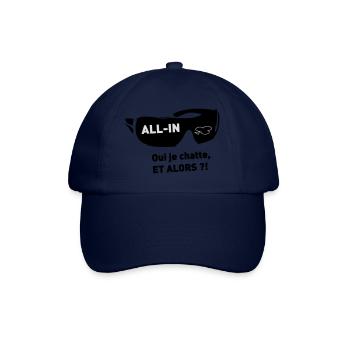 Chance - Baseball Cap - blue/blue - Front