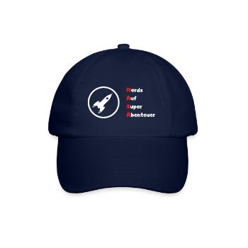 Nerds de l'aérospatiale (NASA) - Casquette classique - bleu/bleu - Devant