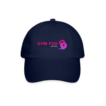 GYM FOX - Motivating Gym and Fitness Designs - Baseball Cap - blue/blue - Front