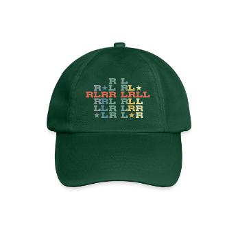 Rudiments de batterie - Casquette classique - vert bouteille - Devant